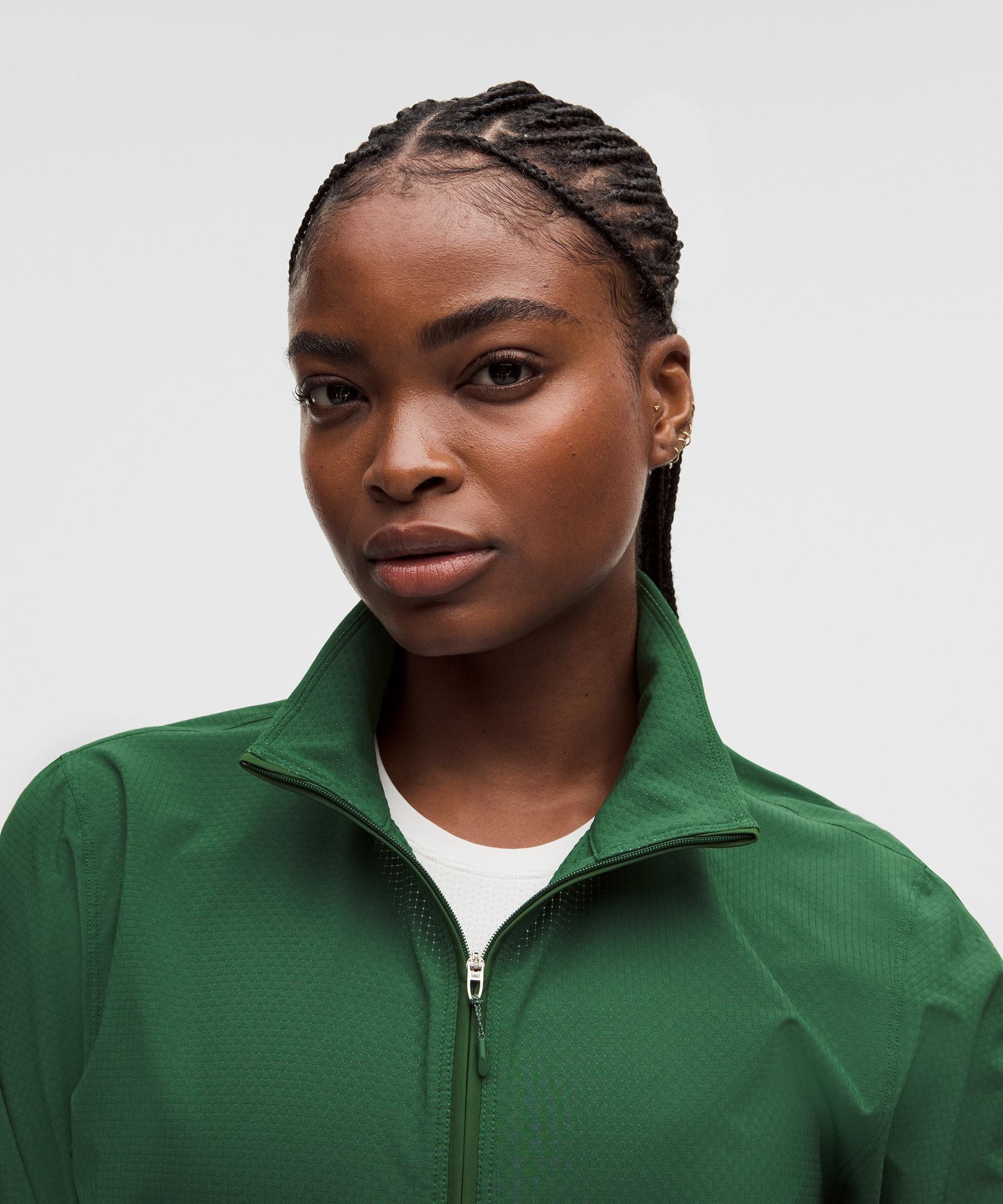 Lululemon Textured Mesh Running Jacket