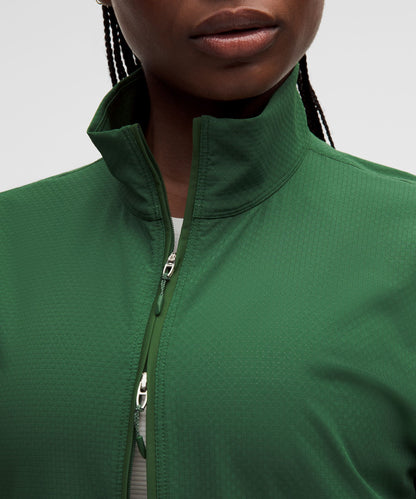 Lululemon Textured Mesh Running Jacket