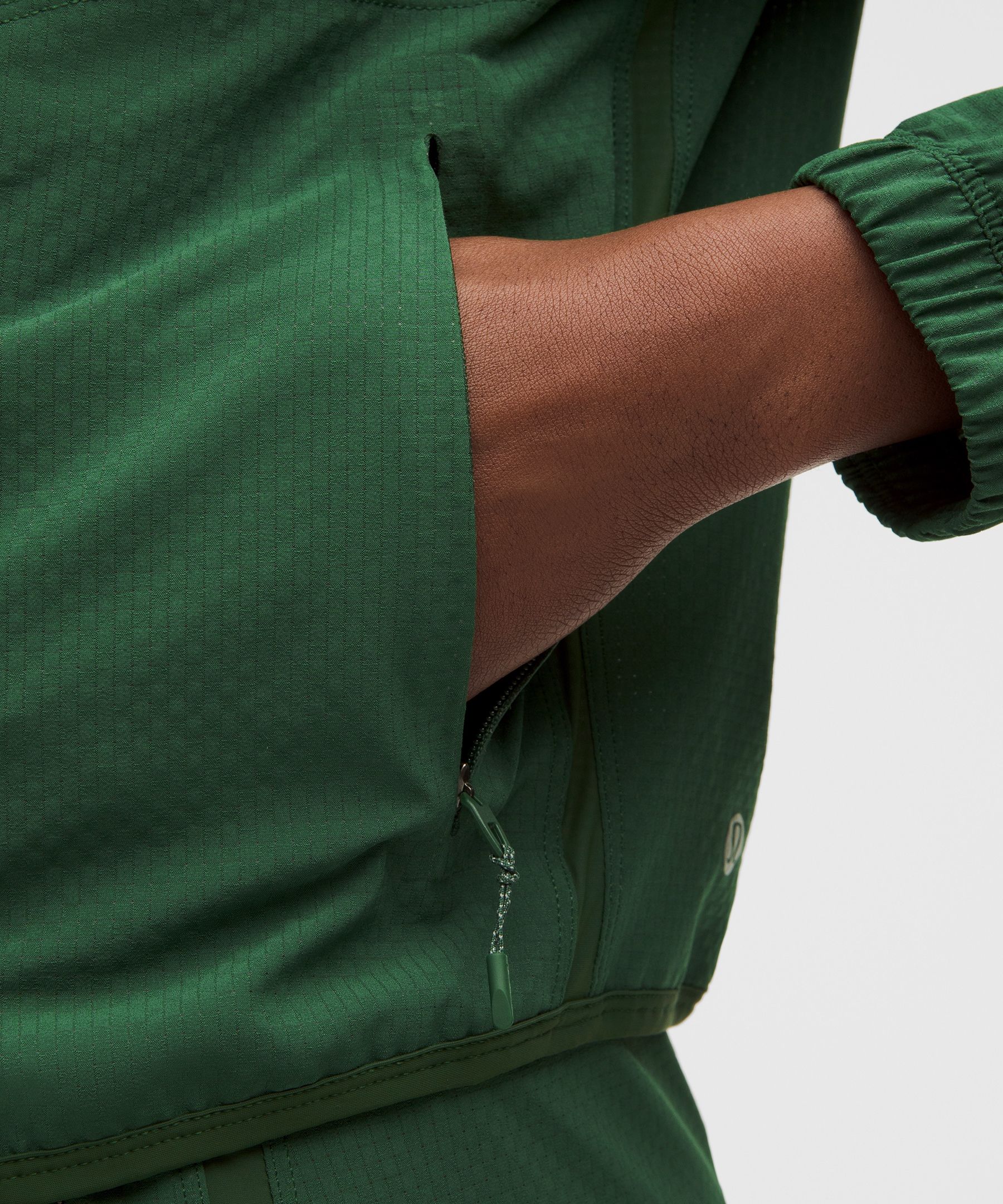 Lululemon Textured Mesh Running Jacket