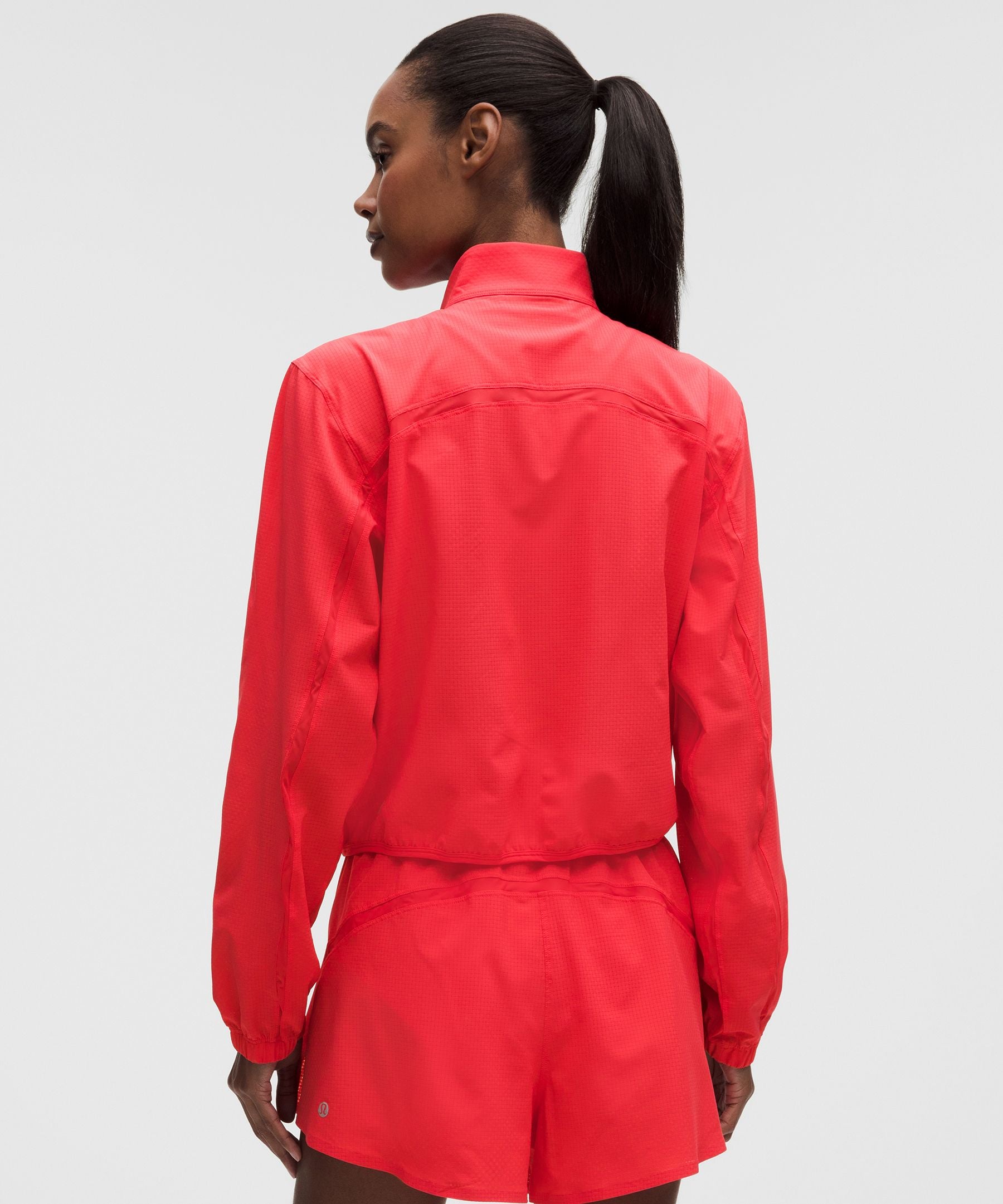 Lululemon Textured Mesh Running Jacket