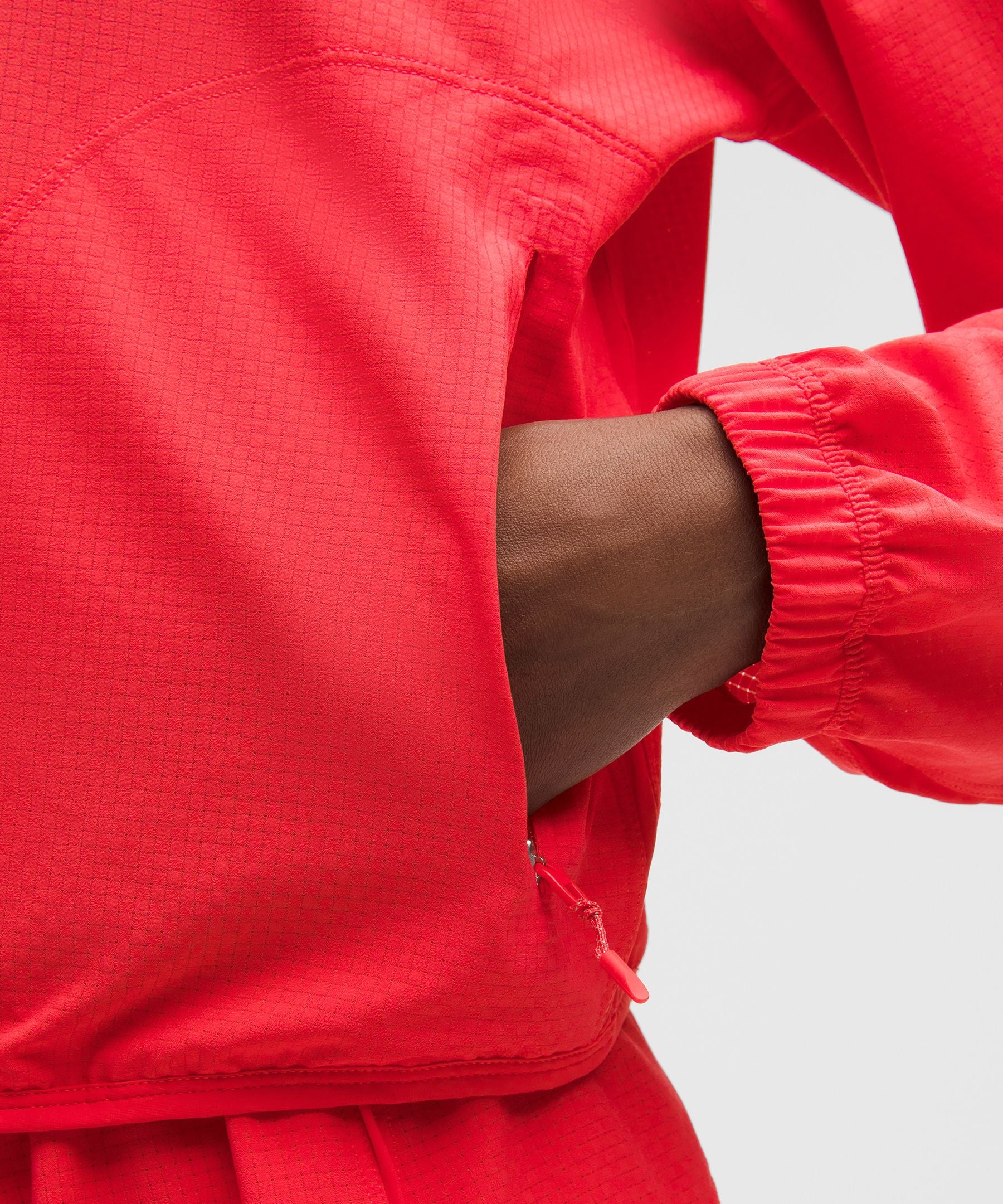 Lululemon Textured Mesh Running Jacket