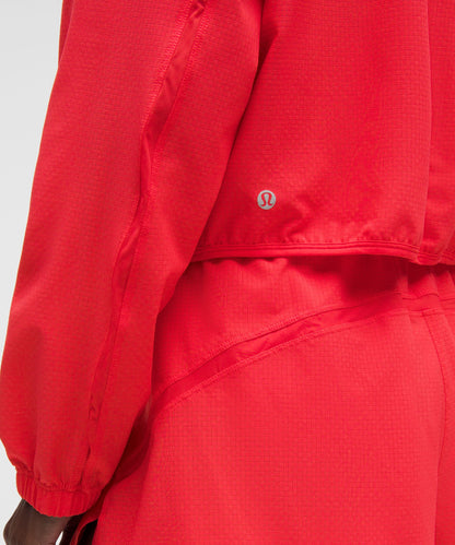 Lululemon Textured Mesh Running Jacket