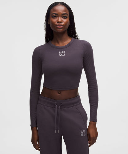Lululemon Women's Hold Tight Long-Sleeve Shirt *Jewelled