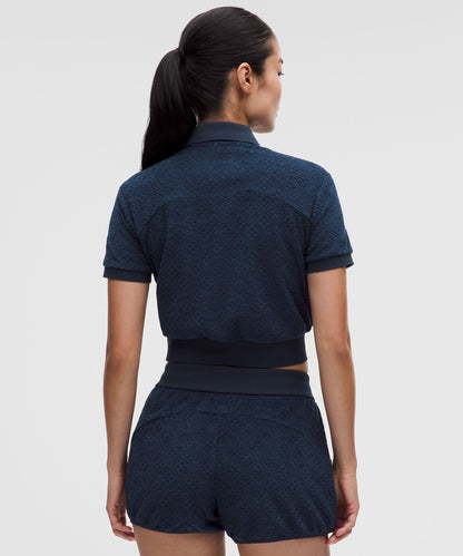 Lululemon Ace Advantage Terry Tennis Polo Shirt