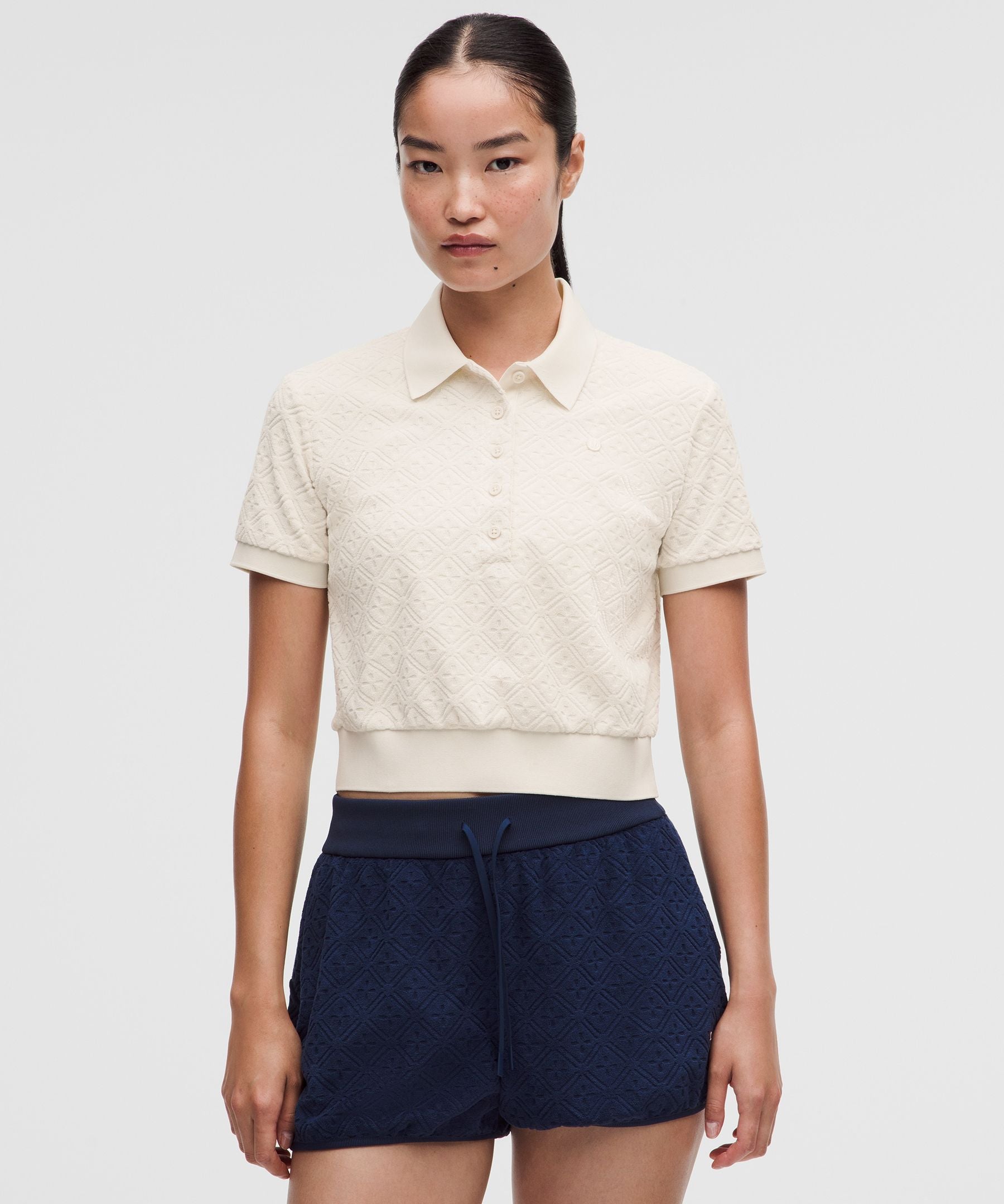Lululemon Ace Advantage Terry Tennis Polo Shirt
