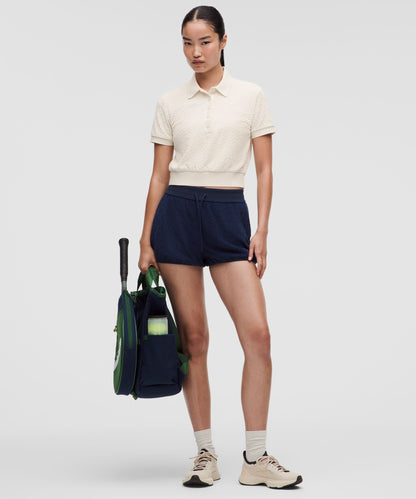 Lululemon Ace Advantage Terry Tennis Polo Shirt