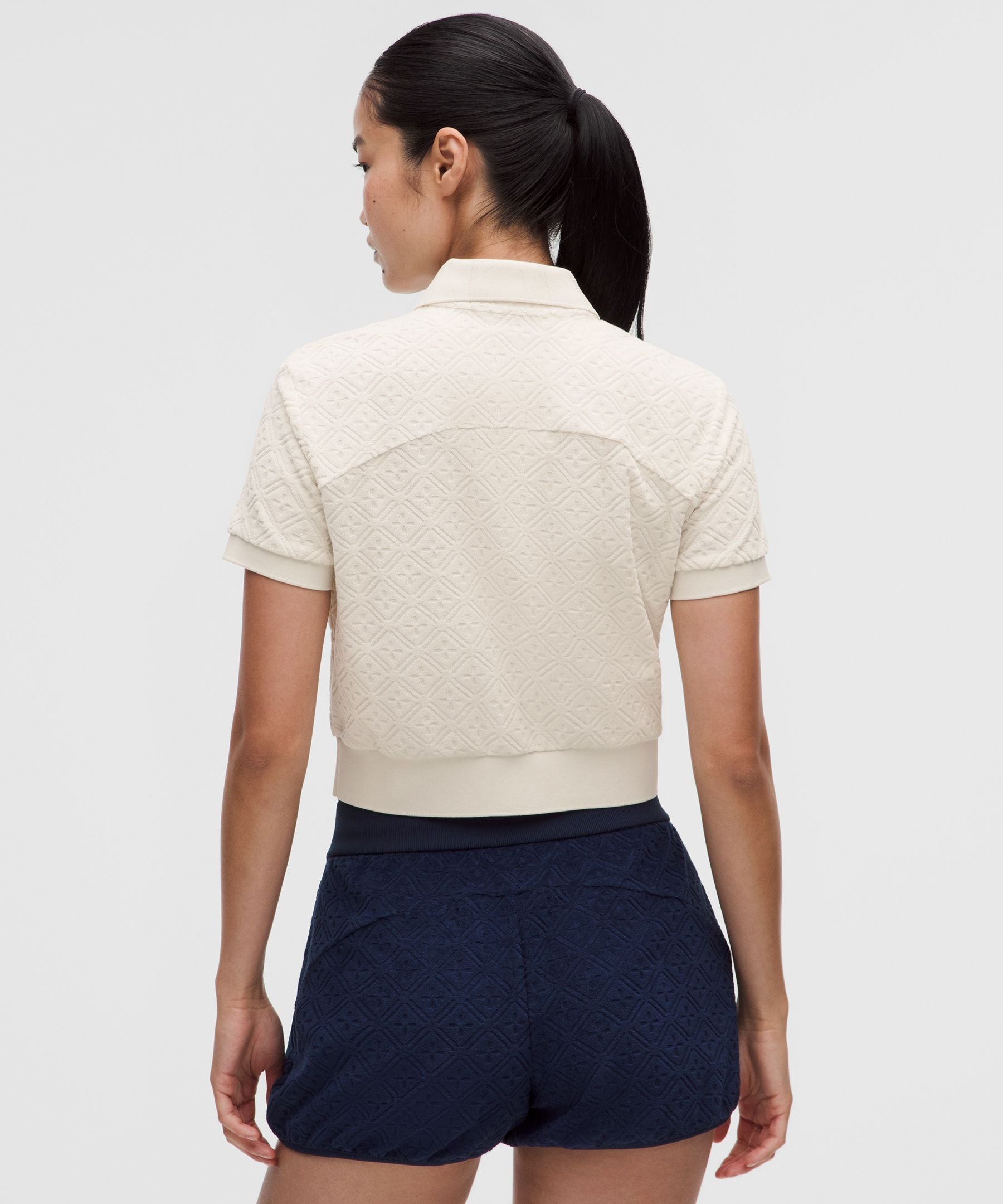 Lululemon Ace Advantage Terry Tennis Polo Shirt