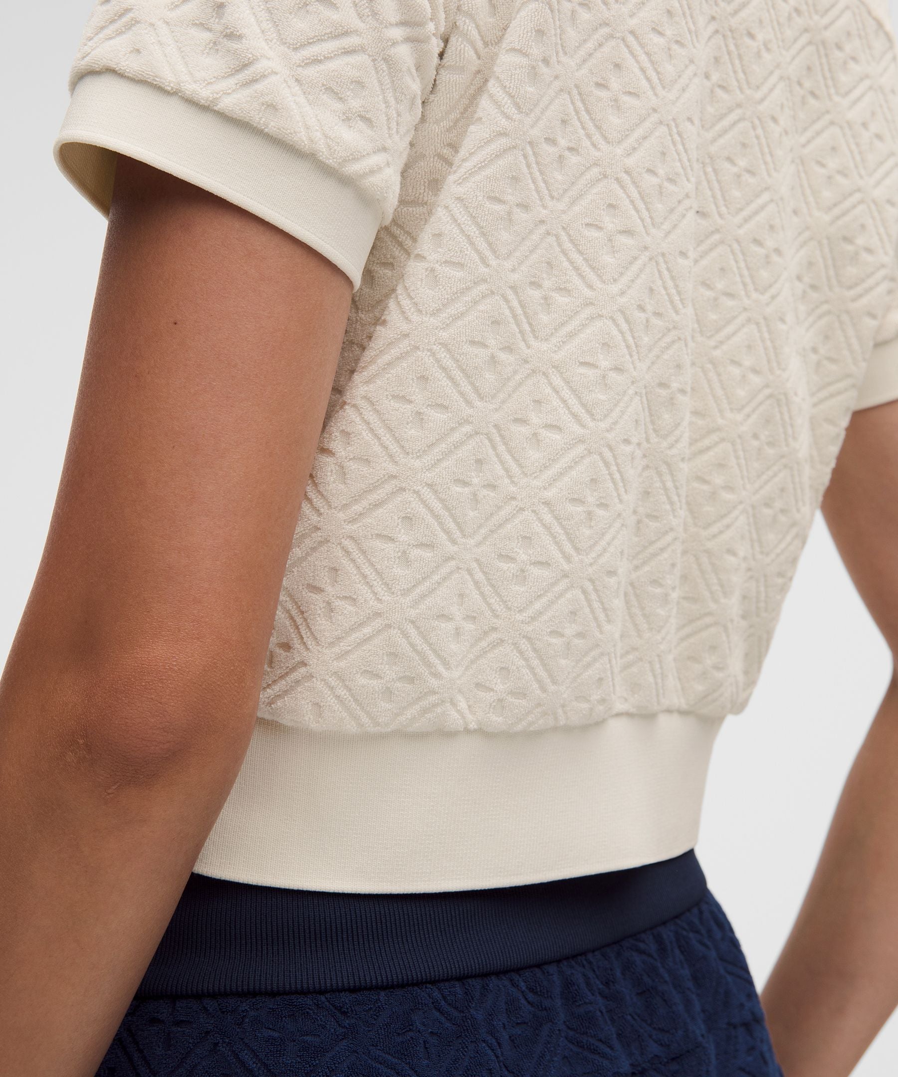 Lululemon Ace Advantage Terry Tennis Polo Shirt