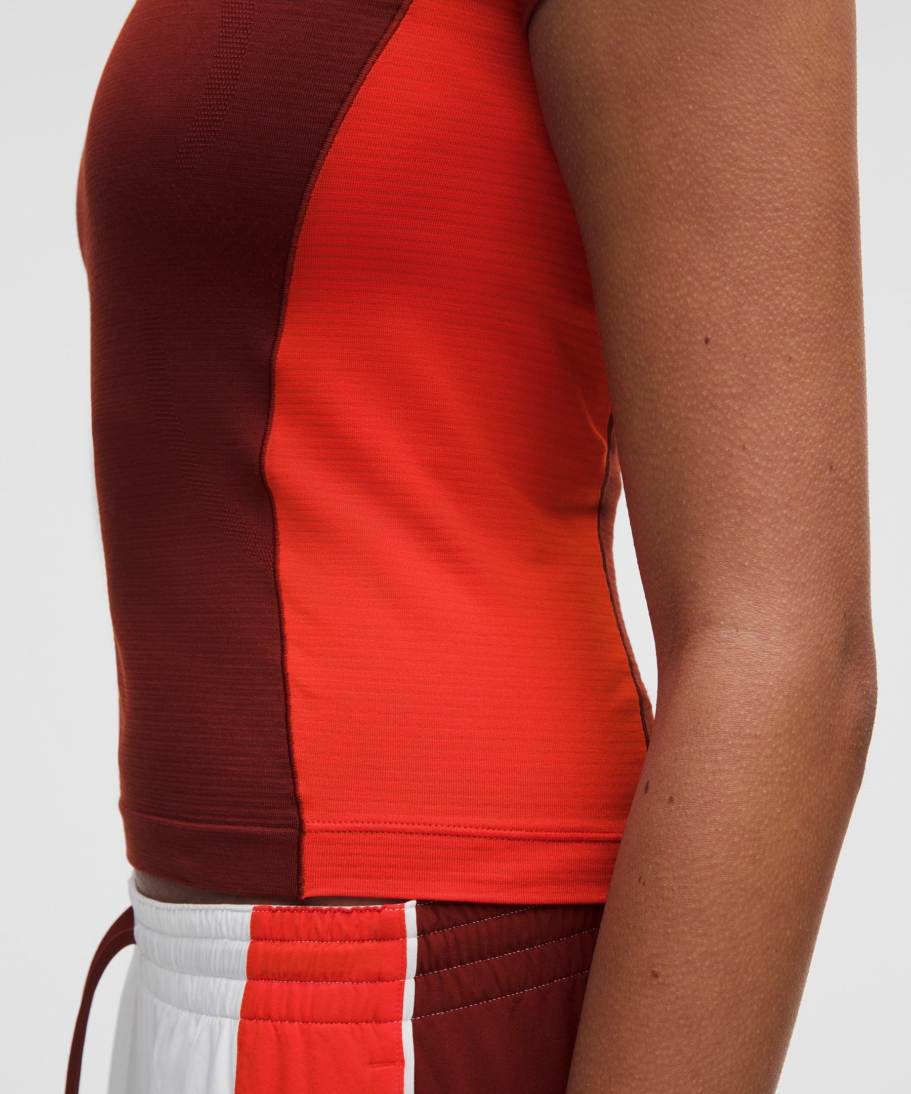 Lululemon Women's Swiftly Tech Short-Sleeve Shirt 2.0 Waist Length *Colourblock