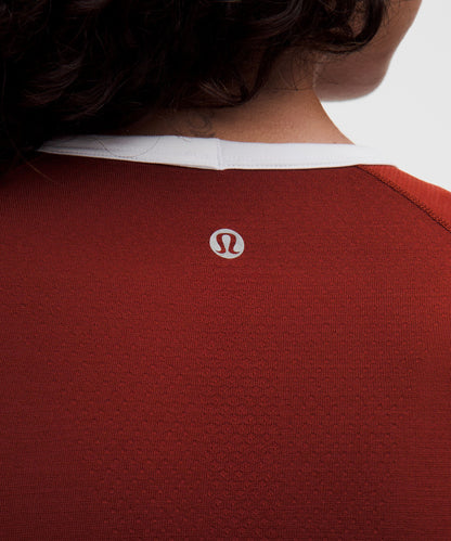 Lululemon Women's Swiftly Tech Long-Sleeve 2.0 Waist Length *Colour Block