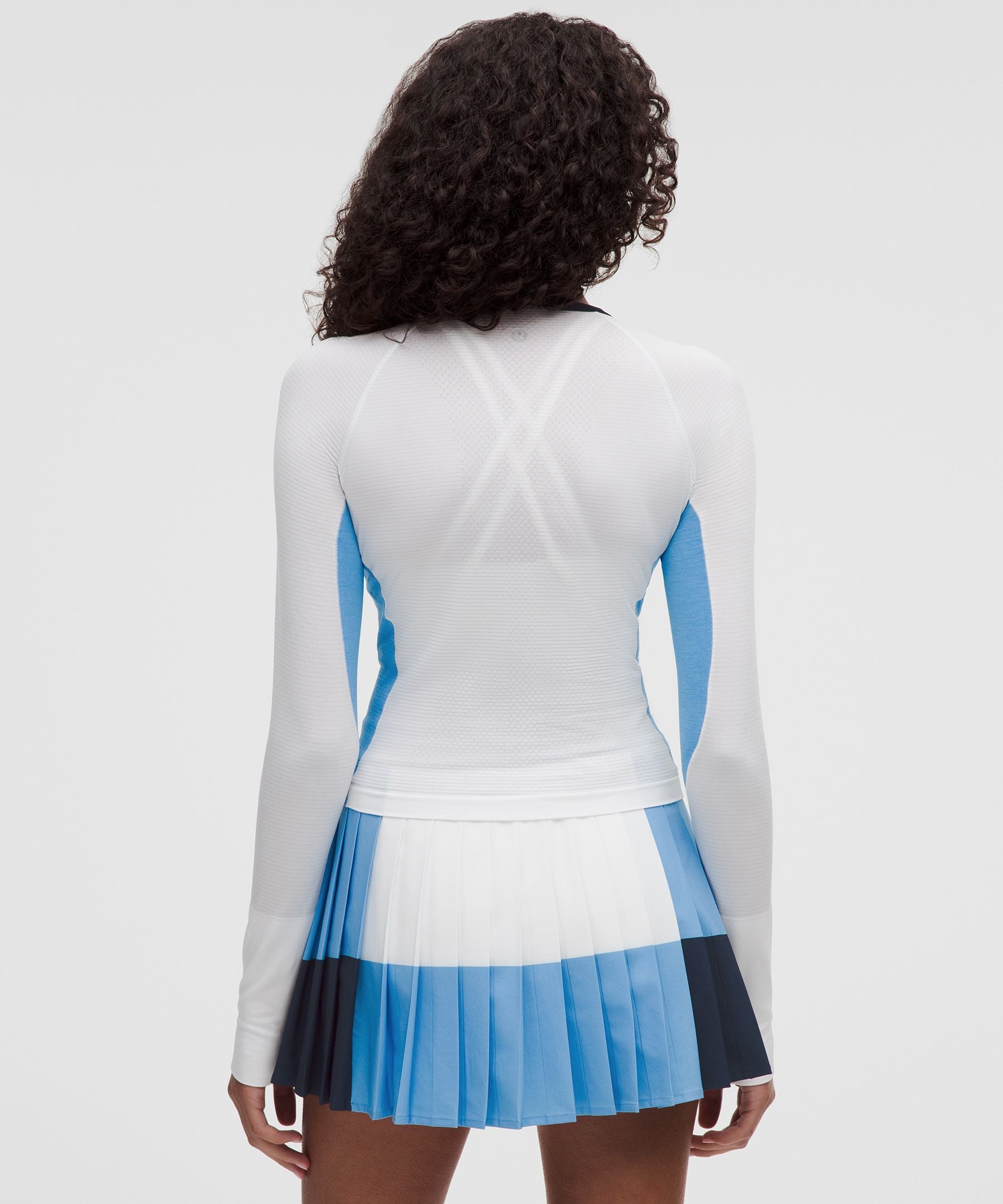 Lululemon Women's Swiftly Tech Long-Sleeve 2.0 Waist Length *Colour Block