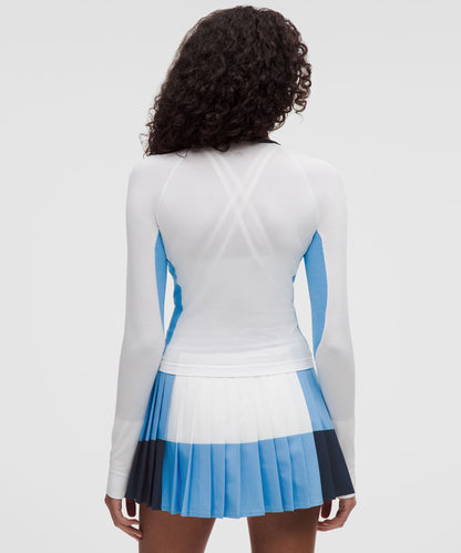 Lululemon Women's Swiftly Tech Long-Sleeve 2.0 Waist Length *Colour Block