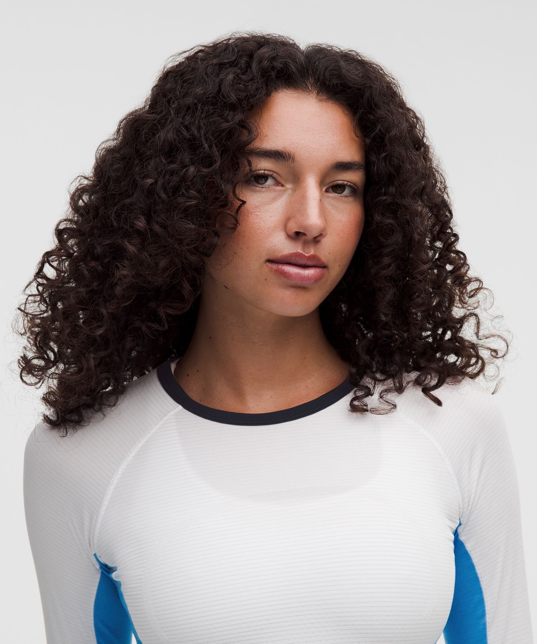 Lululemon Women's Swiftly Tech Long-Sleeve 2.0 Waist Length *Colour Block