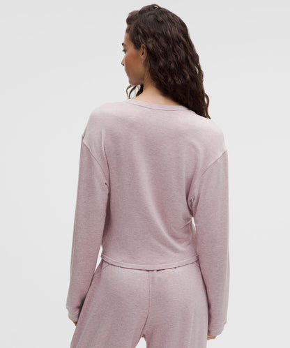 Lululemon Women's BeCalm Wrap-Front Long-Sleeve Shirt