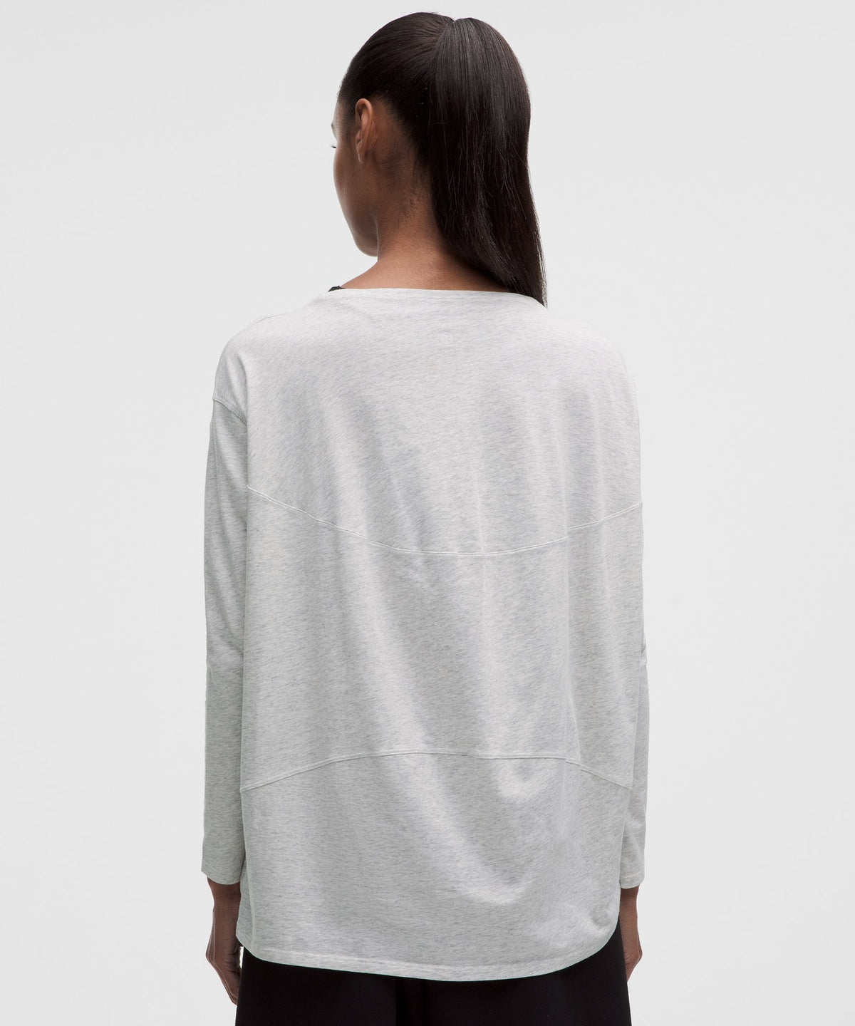 Lululemon Women's Back In Action Organic Cotton Long-Sleeve Shirt