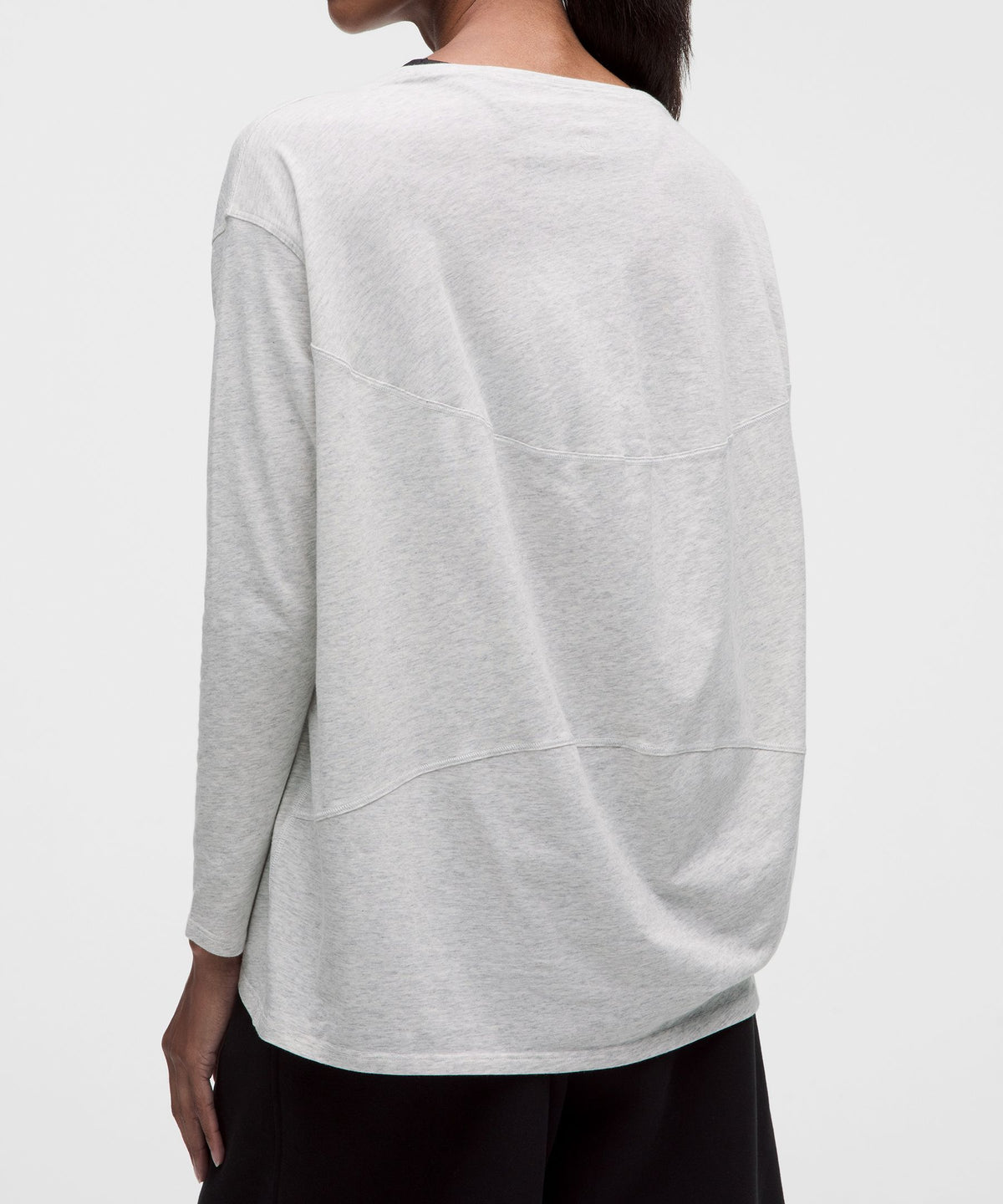 Lululemon Women's Back In Action Organic Cotton Long-Sleeve Shirt