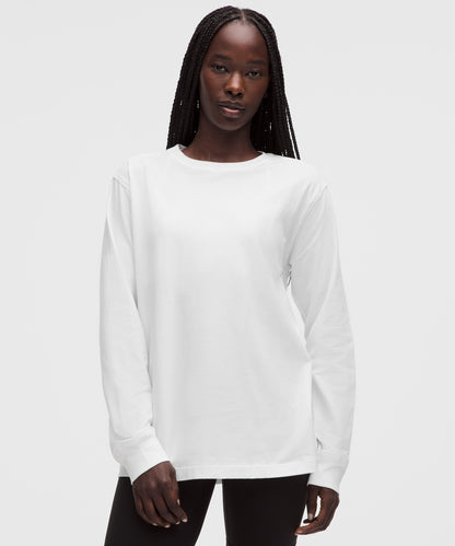 Lululemon Women's All Yours Organic Cotton Long-Sleeve Shirt