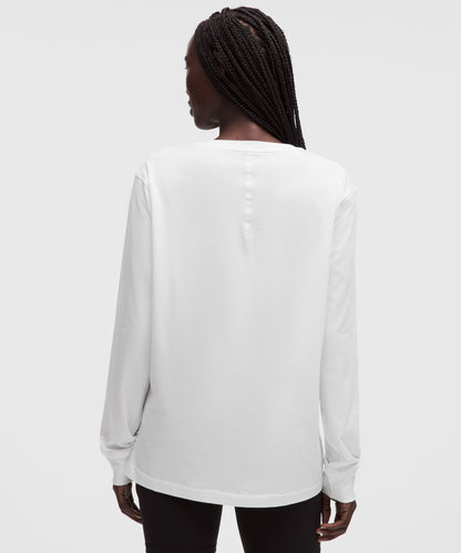 Lululemon Women's All Yours Organic Cotton Long-Sleeve Shirt