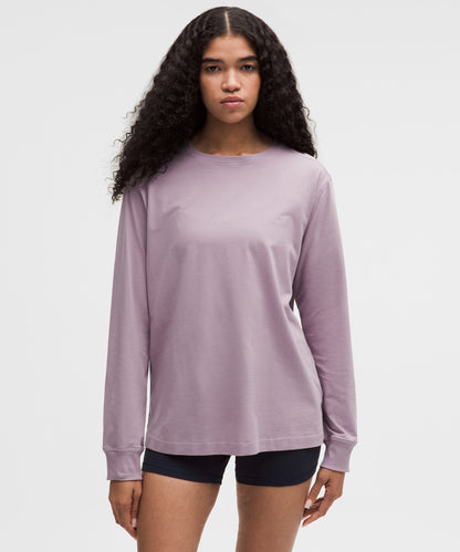 Lululemon Women's All Yours Organic Cotton Long-Sleeve Shirt