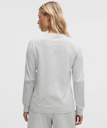 Lululemon Women's All Yours Organic Cotton Long-Sleeve Shirt
