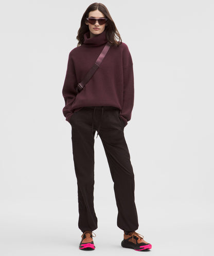 Lululemon Oversized Cashmere Funnel-Neck Sweater