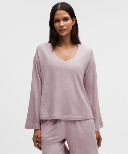 Lululemon Women's BeCalm V-Neck Bell Sleeve Shirt