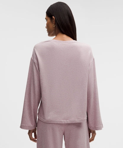 Lululemon Women's BeCalm V-Neck Bell Sleeve Shirt