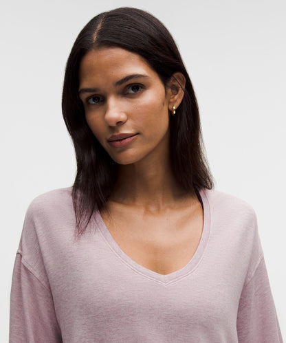 Lululemon Women's BeCalm V-Neck Bell Sleeve Shirt