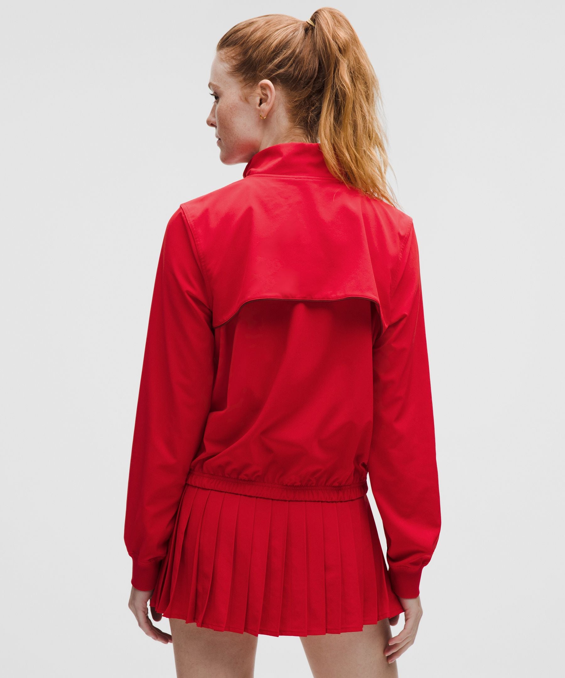Lululemon Court Rival Tennis Track Jacket Lulu Red/Dark Sport Red