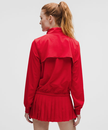 Lululemon Court Rival Tennis Track Jacket Lulu Red/Dark Sport Red