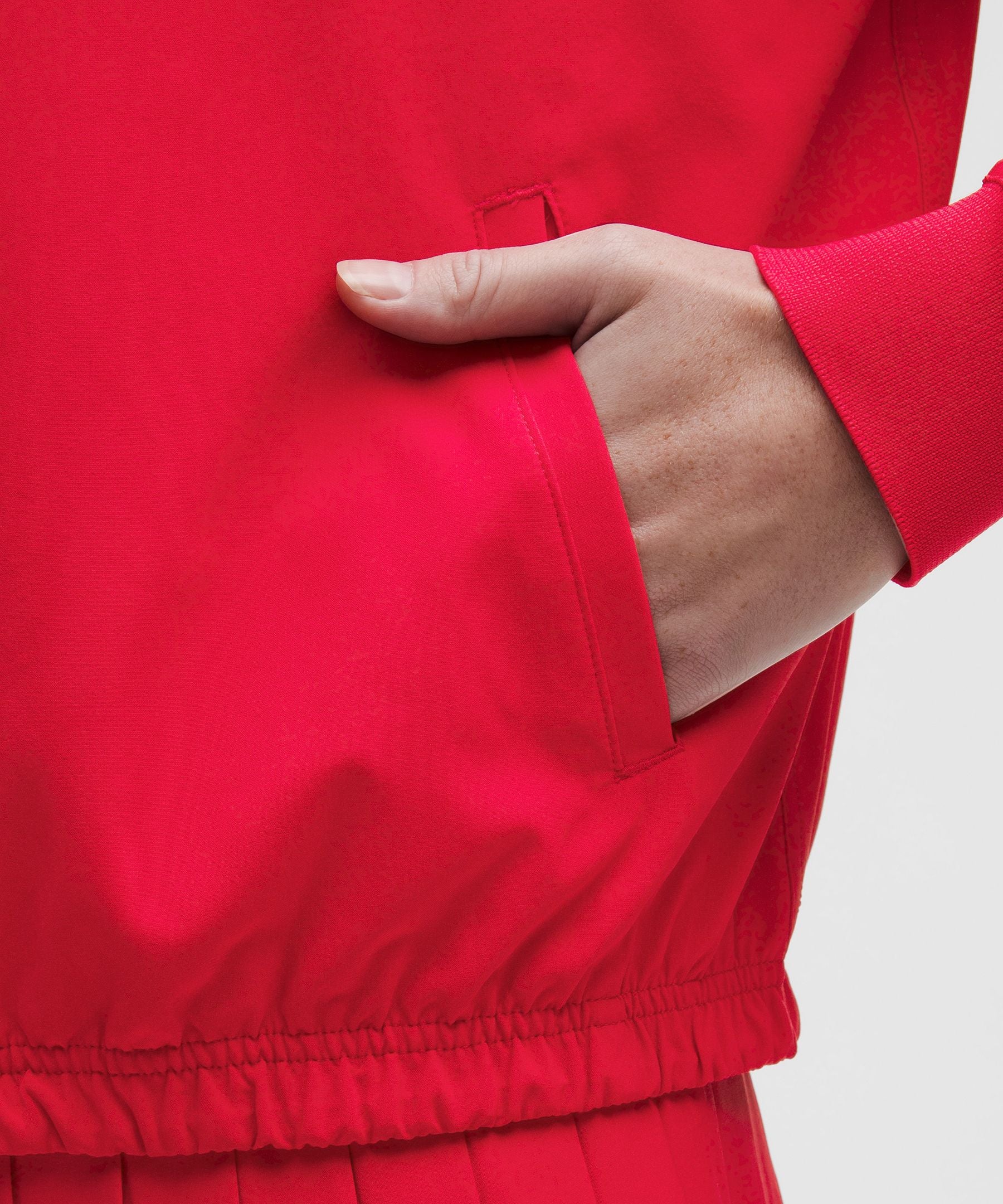 Lululemon Court Rival Tennis Track Jacket Lulu Red/Dark Sport Red