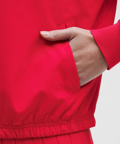 Lululemon Court Rival Tennis Track Jacket Lulu Red/Dark Sport Red