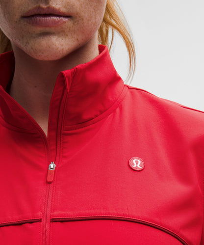 Lululemon Court Rival Tennis Track Jacket Lulu Red/Dark Sport Red