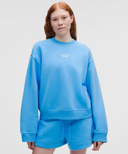 Lululemon Women's Steady State Oversized Crew *Pride