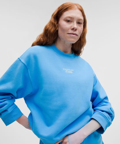 Lululemon Women's Steady State Oversized Crew *Pride