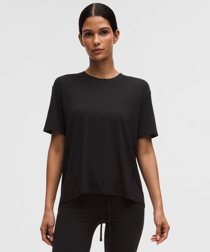 Lululemon Women's SilkyAppeal Tie-Back Short-Sleeve Shirt
