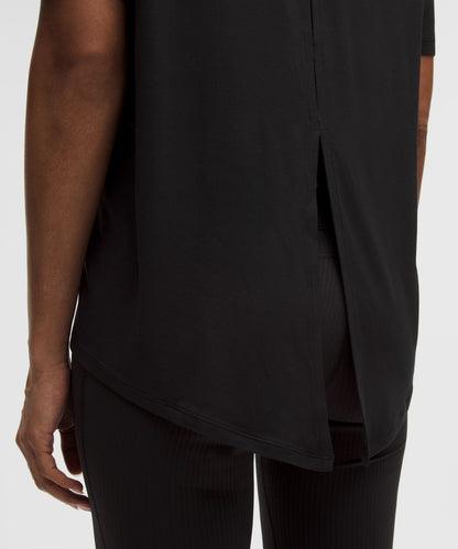 Lululemon Women's SilkyAppeal Tie-Back Short-Sleeve Shirt