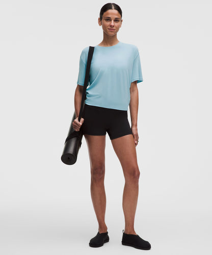 Lululemon Women's SilkyAppeal Tie-Back Short-Sleeve Shirt
