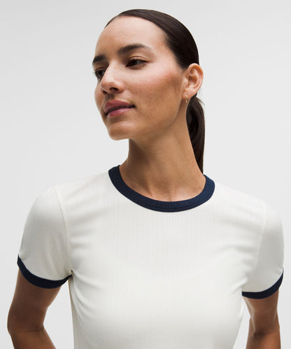 Lululemon Women's Hold Tight Micro-Rib Straight-Hem T-Shirt