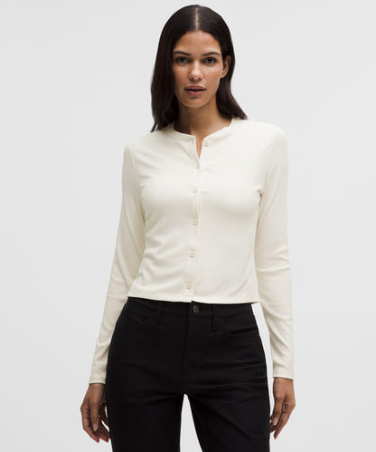 Lululemon Hold Tight Micro-Rib Cardigan