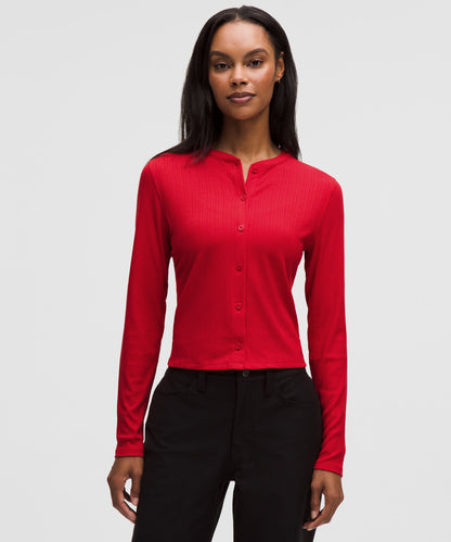 Lululemon Hold Tight Micro-Rib Cardigan