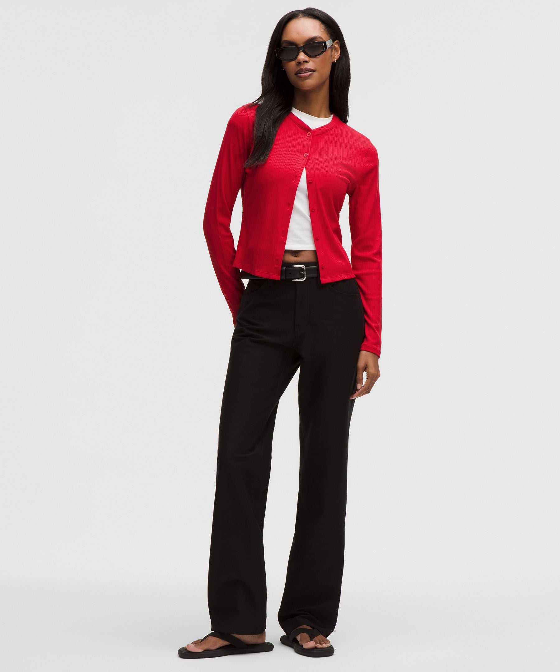 Lululemon Hold Tight Micro-Rib Cardigan