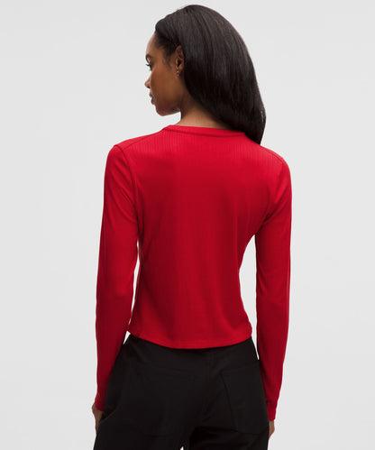 Lululemon Hold Tight Micro-Rib Cardigan