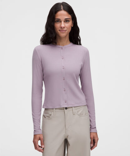 Lululemon Hold Tight Micro-Rib Cardigan