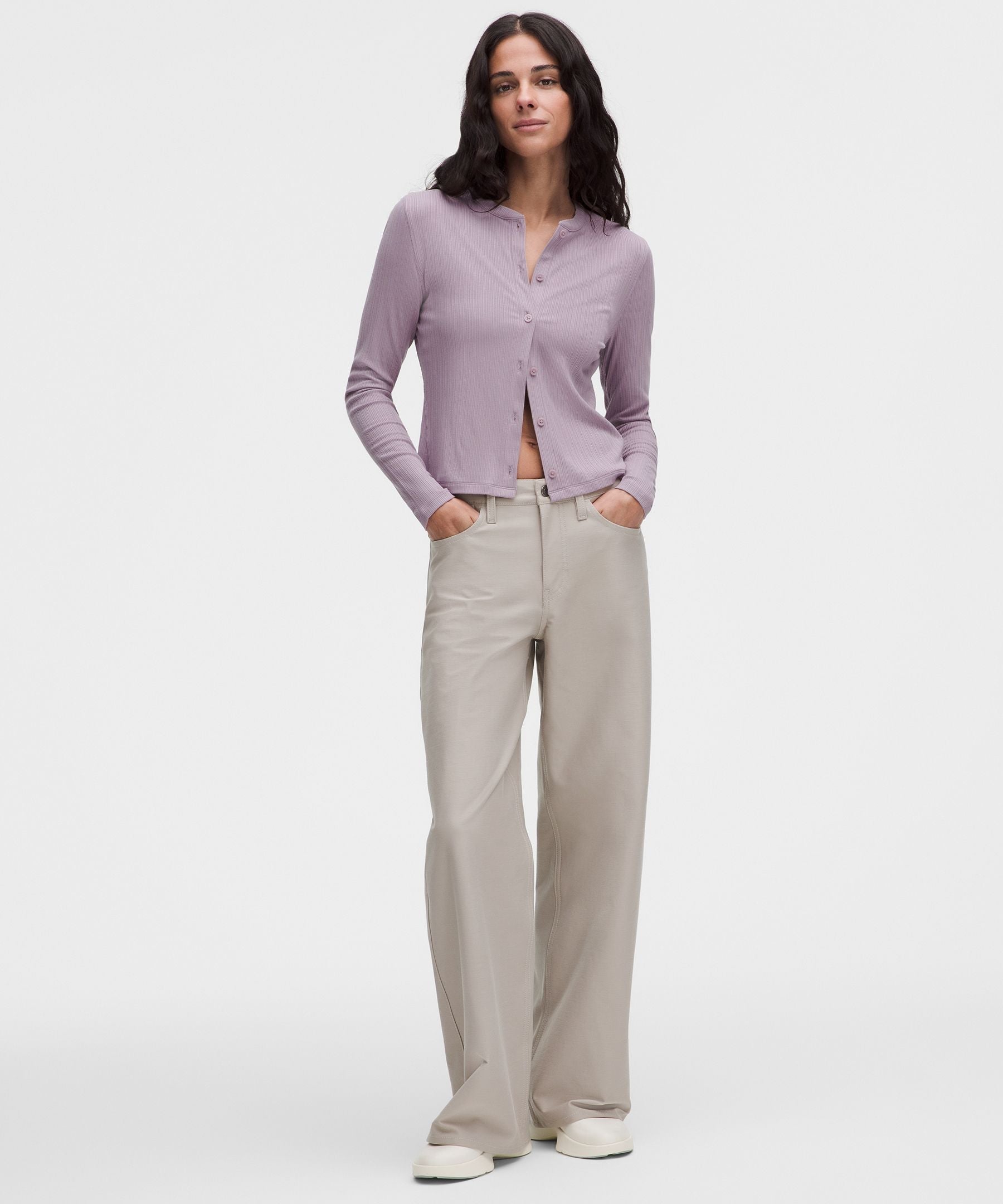 Lululemon Hold Tight Micro-Rib Cardigan