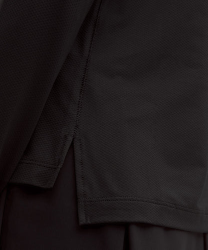 Lululemon Quick-Dry Long-Sleeve Polo Shirt *Straight Hem