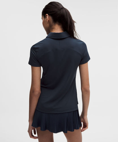 Lululemon Quick-Dry Short-Sleeve Polo Shirt Straight Hem *Logo