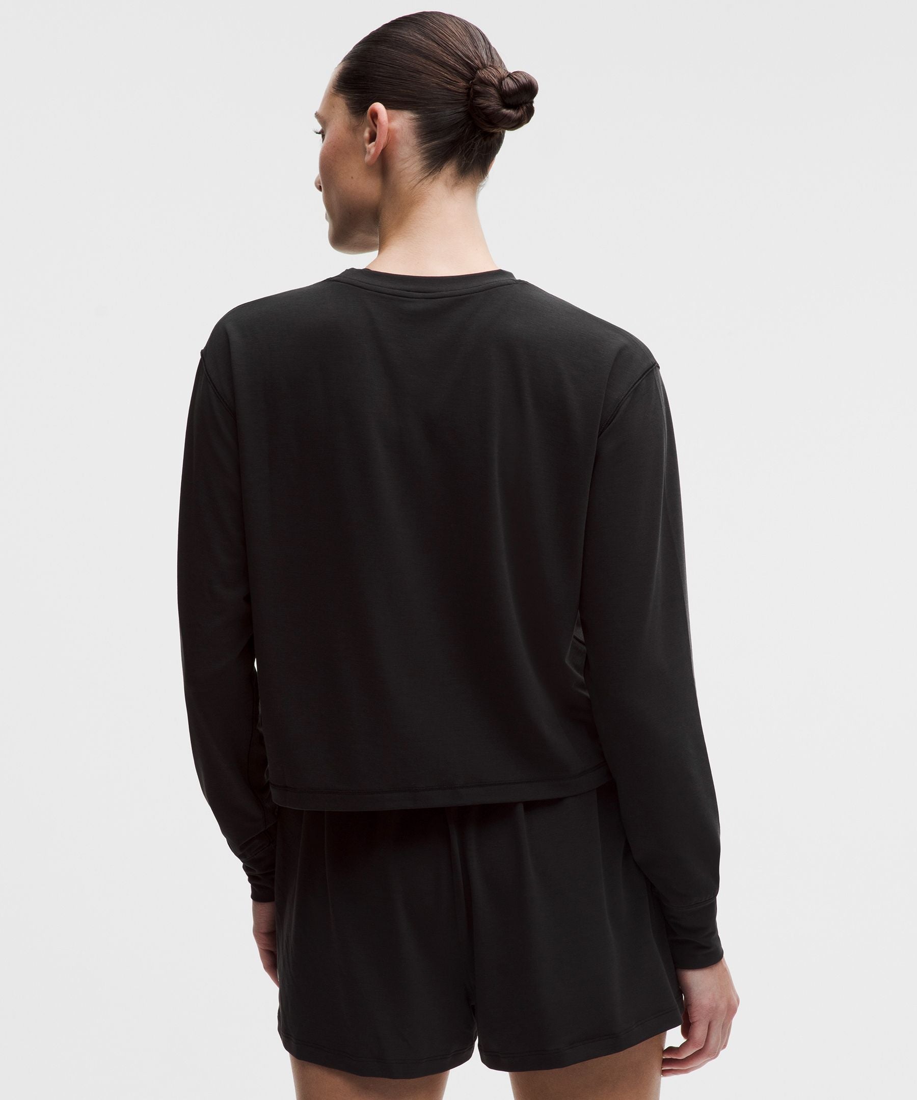 Lululemon Women's Jersey Training Long-Sleeve Shirt *Wordmark