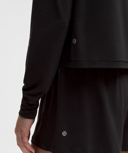 Lululemon Women's Jersey Training Long-Sleeve Shirt *Wordmark