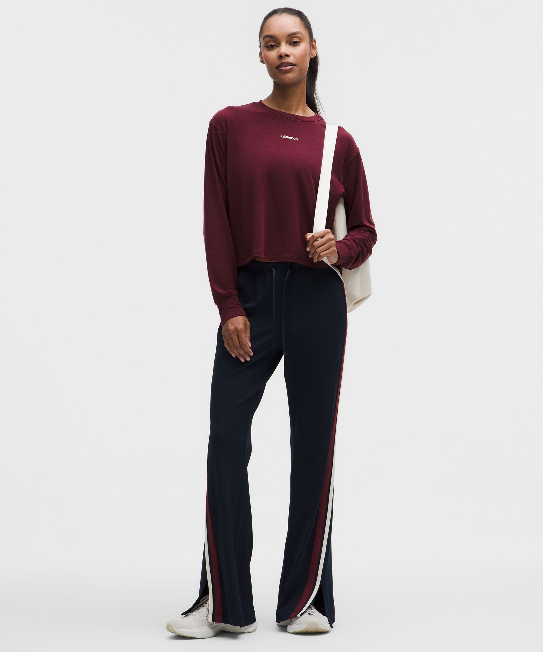 Lululemon Women's Jersey Training Long-Sleeve Shirt *Wordmark